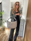 Preview: VIOLA TOTE SUEDE STONE